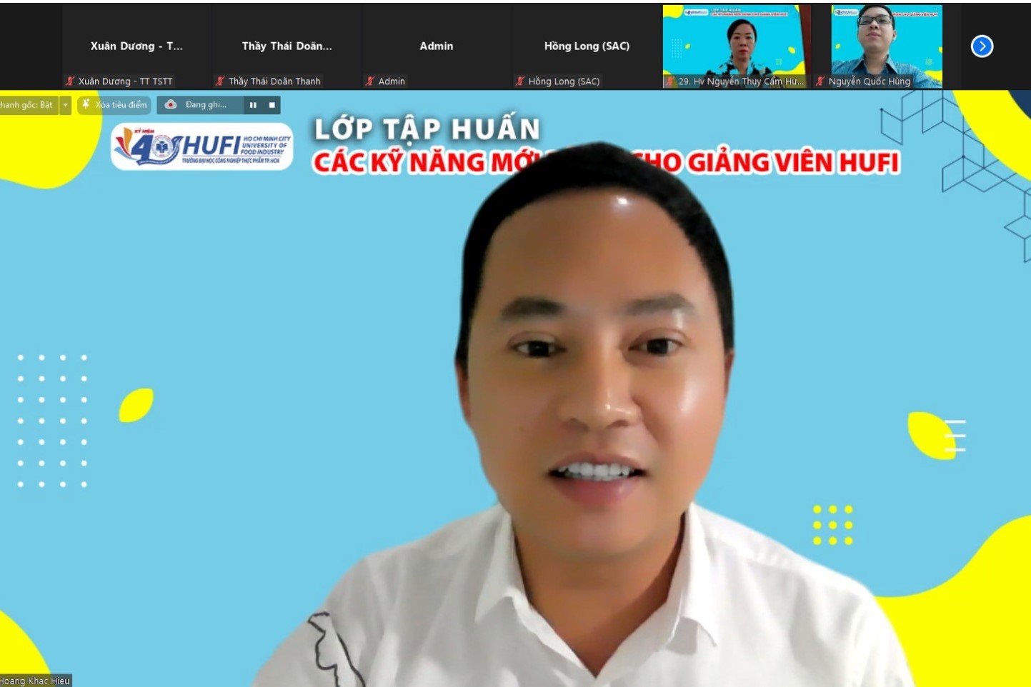 New soft skills training session for HUFI soft skills trainers 